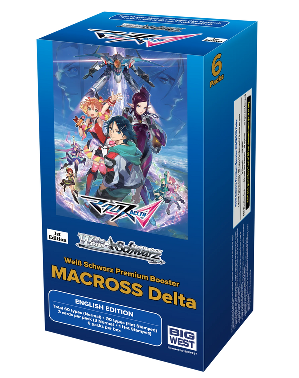 Weiss Schwarz TCG - Macross Delta Premium Booster Display Box