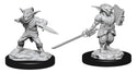 D&D - Nolzur's Marvelous Unpainted Miniatures - Male Goblin Rogue & Female Goblin Bard