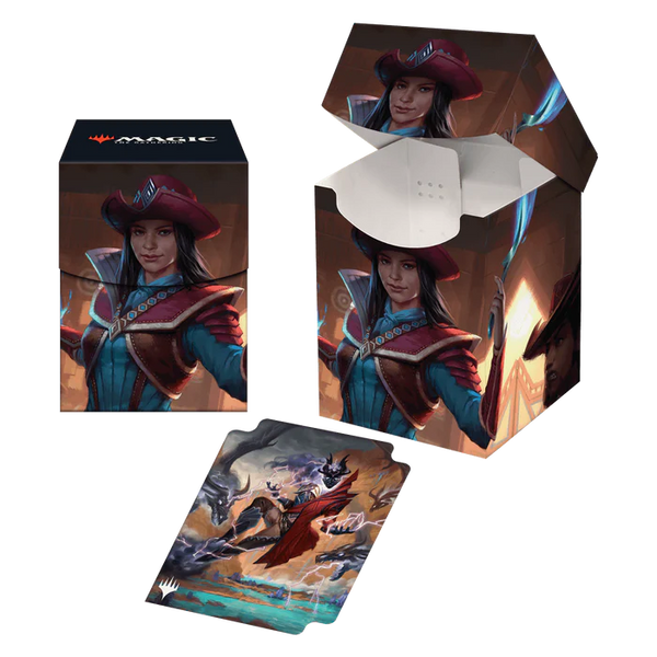 Deck Box - Ultra Pro - Pro-100+ - Magic: The Gathering - Outlaws of Thunder Junction A - Stella Lee, Wild Card