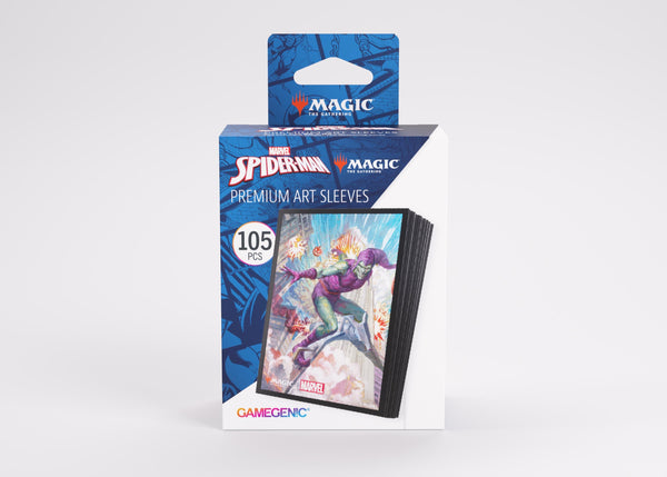 Deck Sleeves - Gamegenic - Premium Art Sleeve - Magic: The Gathering - Marvel's Spider-Man - Green Goblin (105.ct)