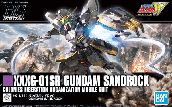 Bandai Hobby -  Gundam Wing - HG Gundam Sandrock 1/144 Model Kit