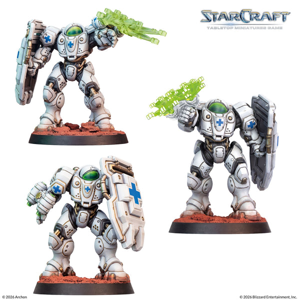 (NOT FOR SALE UNTIL 08/07/2026) StarCraft Tabletop Miniatures Game - Terran Medic Expansion Set