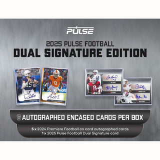 2025 Pulse Dual Signature Edition Football Hobby Box