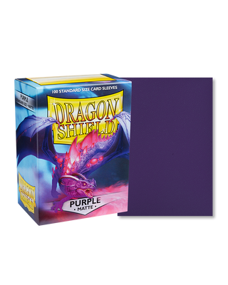 Deck Sleeves - Dragon Shield - Matte - Purple (100 ct.)