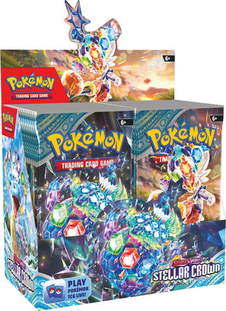 Pokémon TCG - Scarlet & Violet Set 7 - Stellar Crown (SV07) - Booster Display Box