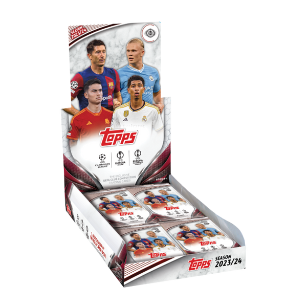 2023/24 Topps UEFA Club Competitions Soccer Hobby Box