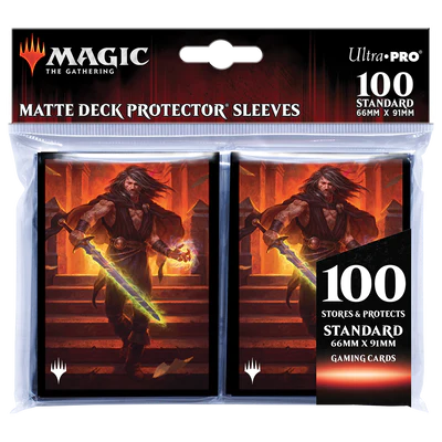 Deck Sleeves - Ultra Pro - Deck Protector - Magic: The Gathering - Dominaria United B (100 ct.) - Jared Carthalion