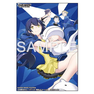 Deck Sleeves - Bandai - Digimon - Official Sleeves Set 2 (2026) - Erika Mishima (60 Ct.)