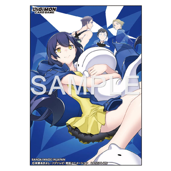 Deck Sleeves - Bandai - Digimon - Official Sleeves Set 2 (2026) - Erika Mishima (60 Ct.)
