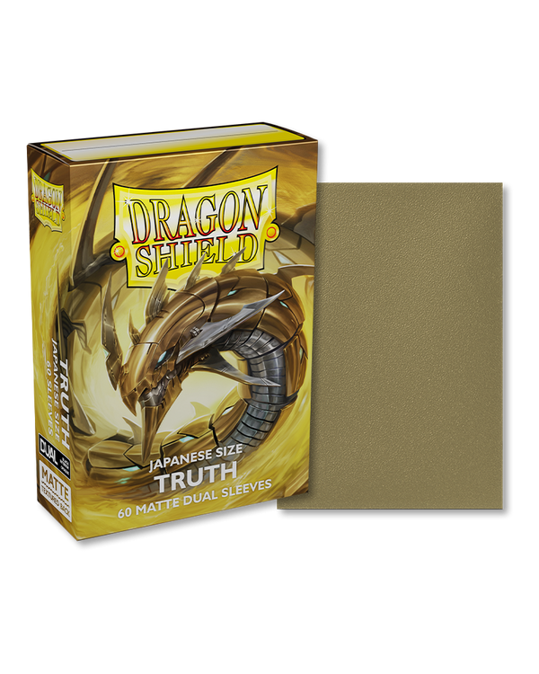 Deck Sleeves (Small) - Dragon Shield - Japanese - Matte Dual - Truth (60 ct.)