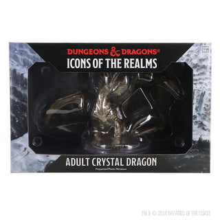 D&D - Icons of the Realms - Premium Painted Miniatures - Adult Crystal Dragon