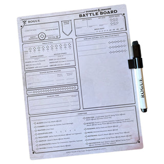 D&D 5E (5th Edition) - Battle Board - Rogue