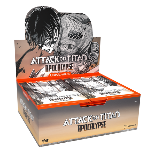 UniVersus CCG - Attack On Titan - Apocalypse Booster Display Box