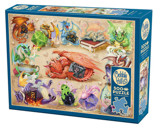 D20 Dragons - Jigsaw Puzzle (500 Pcs.)