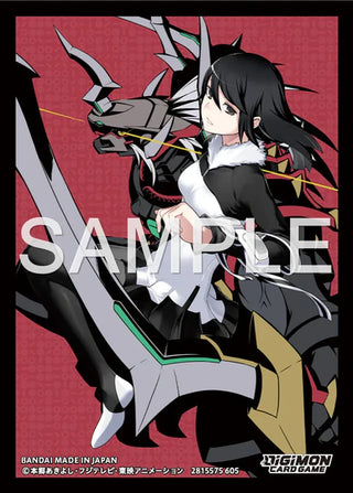 Deck Sleeves - Bandai - Digimon - Official Sleeves Set 2 (2026) - Yuuko Kamishiro (60 Ct.)