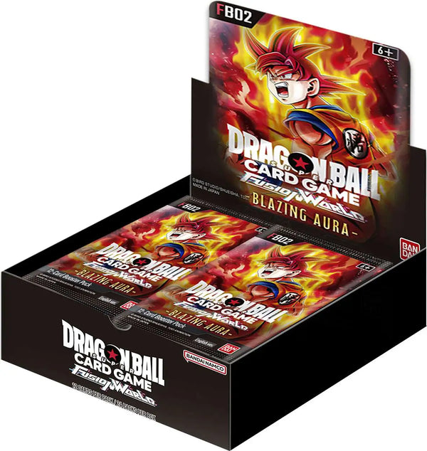 Dragon Ball Super Card Game - Fusion World - Blazing Aura (FB02) Booster Display Box