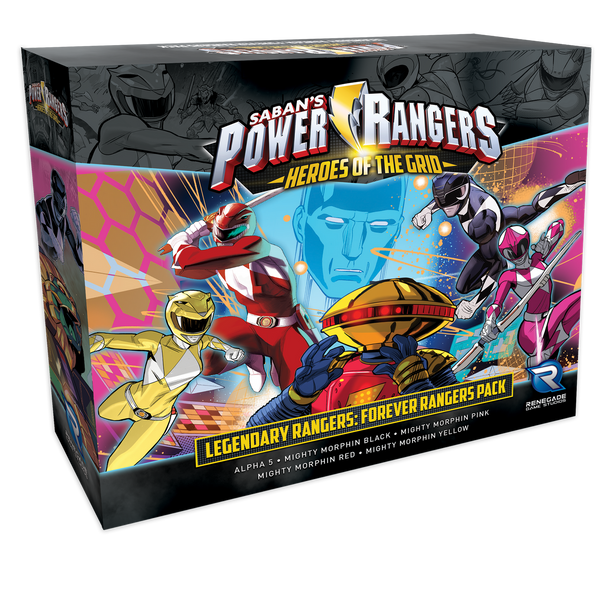 Power Rangers: Heroes of the Grid - Legendary Rangers Pack