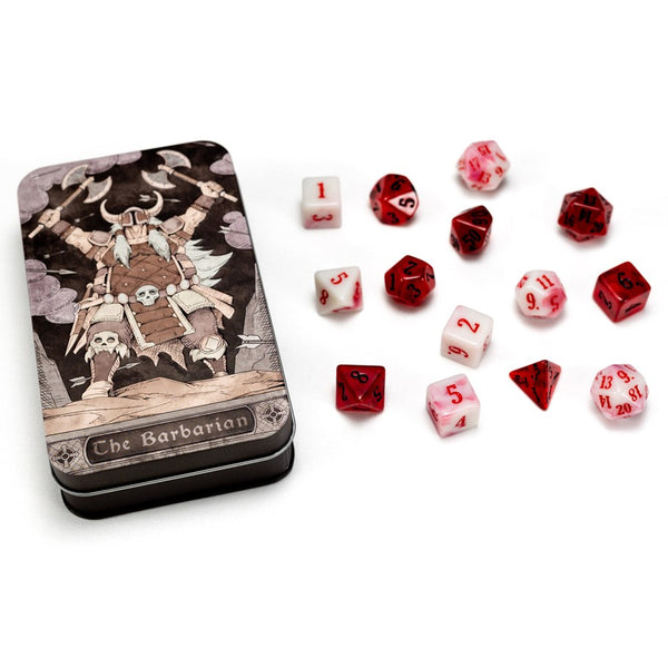 Dice - Beadle & Grimm's - Polyhedral Set (13 ct.) - The Barbarian