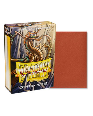 Deck Sleeves (Small) - Dragon Shield - Japanese - Matte - Copper (60 ct.)