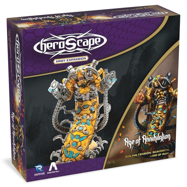 Heroscape - Boiling Tension: Scavorith, Lord of Ruin - Army Expansion