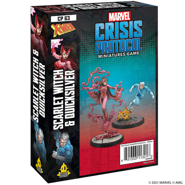 Marvel Crisis Protocol - Scarlett Witch and Quicksilver