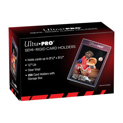 Ultra Pro - Card Storage - Semi-Rigid Sleeves - Standard Size (200 ct.)