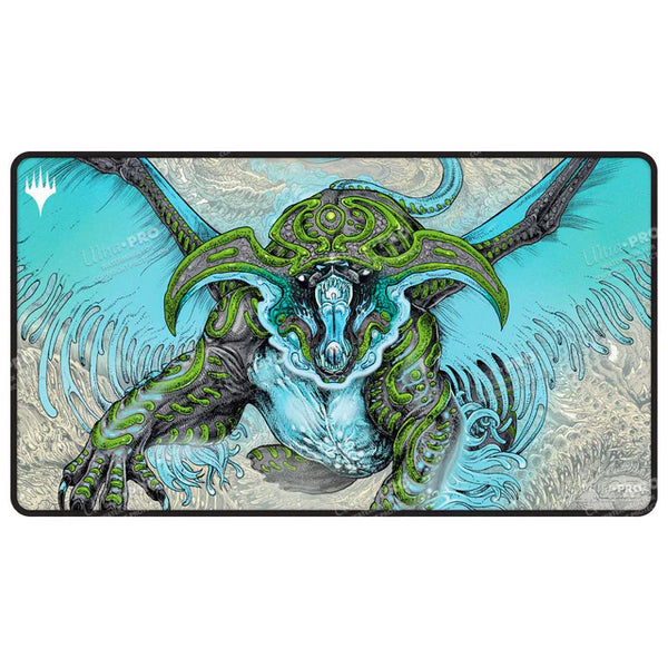 Playmat - Ultra Pro - Magic: The Gathering -  Tarkir: Dragonstorm - Ureni, the Song Unending Black-Stitched