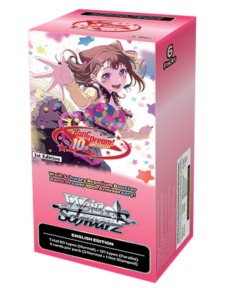 Weiss Schwarz TCG - BanG Dream! 10th Anniversary Premium Booster Display Box