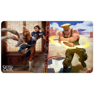 Playmat - Ultra Pro - Magic: The Gathering -  Secret Lair February 2022 - Chun-Li, Countless Kicks & Guile, Sonic Soldier