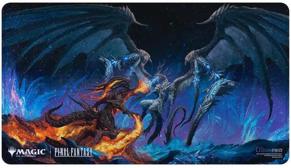 Playmat (Holofoil) - Ultra Pro - Magic: The Gathering - Final Fantasy - Bahamut and Ifrit
