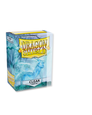 Deck Sleeves - Dragon Shield - Matte - Clear (100 ct.)