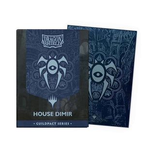Deck Sleeves - Dragon Shield - Art - Matte Dual - Guildpact Series - House Dimir (100 ct.)