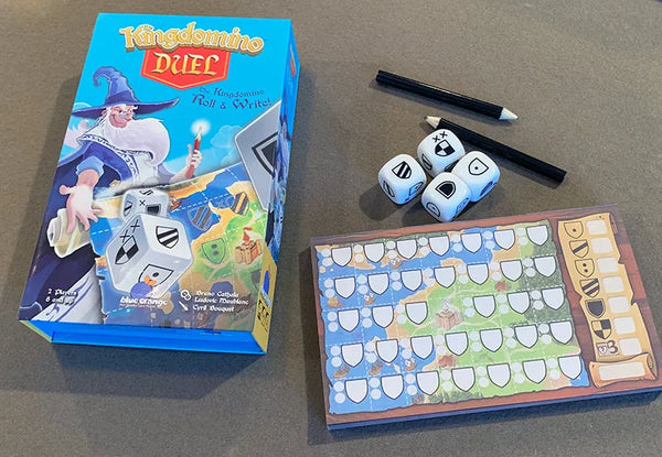 Kingdomino Duel - Roll & Write Board Game