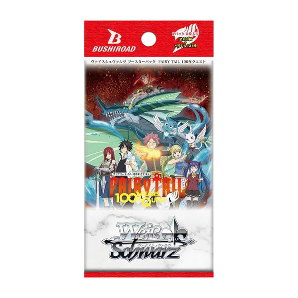 (NOT FOR SALE UNTIL 03/23/2026) Weiss Schwarz TCG - Fairy Tail - 100 Years Quest Booster Pack