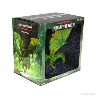 D&D - Icons of the Realms - Premium Painted Miniatures - Adult Green Dragon