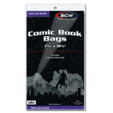 BCW - Comic Storage - Bags - Silver/Regular 7" x 10 ½"(100 ct.)