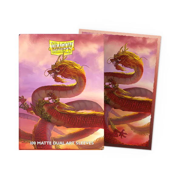 Deck Sleeves - Dragon Shield - Art - Matte Dual - Wood Dragon 2024 (100 ct.)