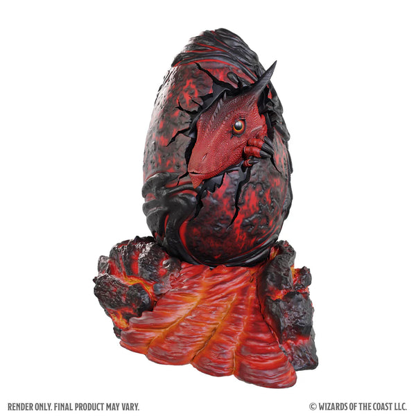 D&D - Replicas of the Realms - Prepainted Miniature - Red Dragon Egg