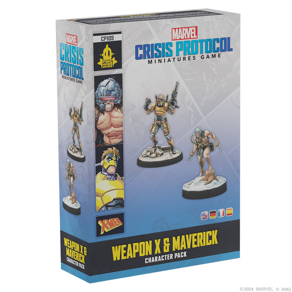 Marvel Crisis Protocol - Weapon X & Maverick Character Pack