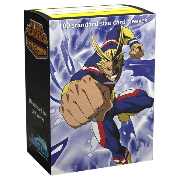 Deck Sleeves - Dragon Shield - Art - Matte - My Hero Academia - All Might (100 ct.)