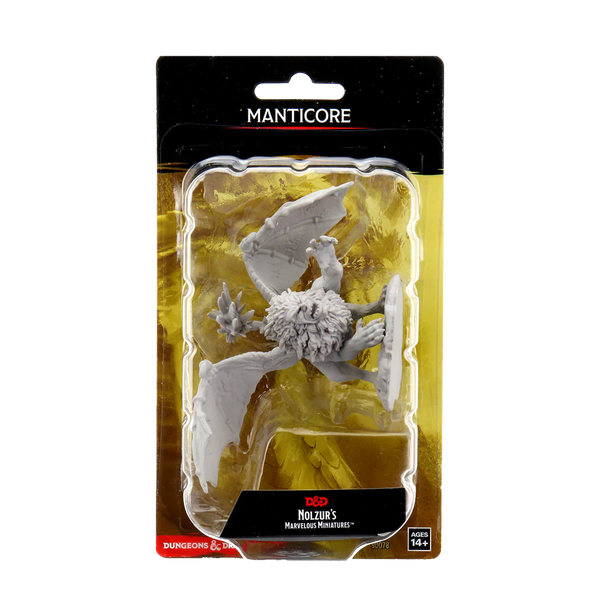 D&D - Nolzur's Marvelous Unpainted Miniatures - Manticore