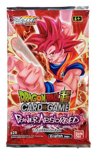 Dragon Ball Super Card Game - Zenkai Series - Power Absorbed Booster Pack (B20)