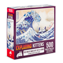 Exploding Kittens - The Great Wave Of Cat-A-Gawa - Jigsaw Puzzle (500 Pcs.)