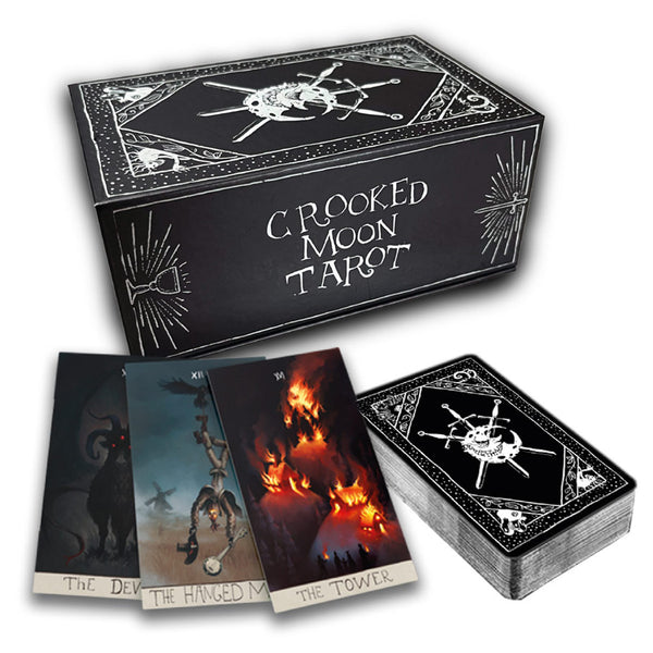 The Crooked Moon - Tarot Deck With Guide Book & Bag