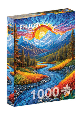 Sunrise Landscape - Jigsaw Puzzle (1000 Pcs.)