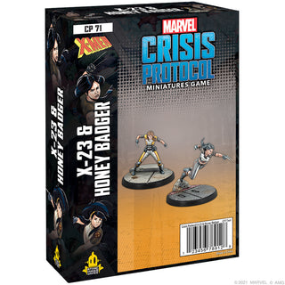 Marvel Crisis Protocol - X-23 & Honey Badger Character Pack