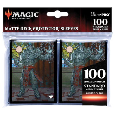 Deck Sleeves - Ultra Pro - Deck Protector - Magic: The Gathering - Dominaria United V1 (100 ct.) - Karn, Living Legacy