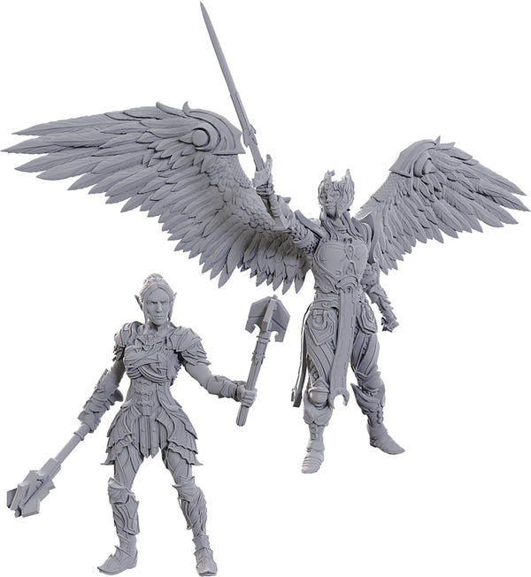D&D - Unpainted Miniatures - Nolzur's Marvelous Miniatures - Baldur's Gate 3 - Dame Aylin & Minthara