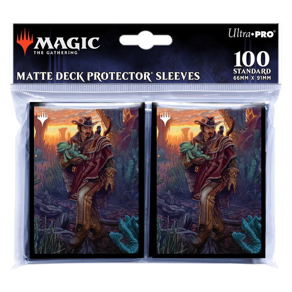 Deck Sleeves - Ultra Pro - Deck Protector - Magic: The Gathering - Outlaws of Thunder Junction B (100 ct.) - Yuma, Proud Protector