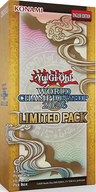 Yu-Gi-Oh! TCG - Limited Pack - World Championship 2026 Booster Display Box